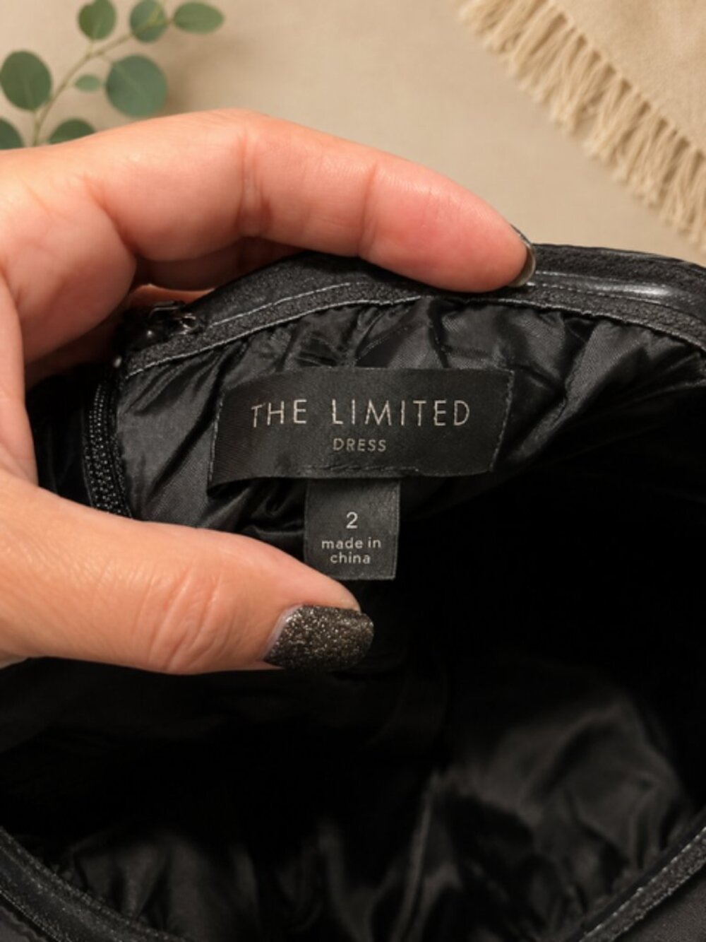 🖤 The Limited Strapless Satin Cocktail Dress – Size 2 🖤 - Picture 4 of 4